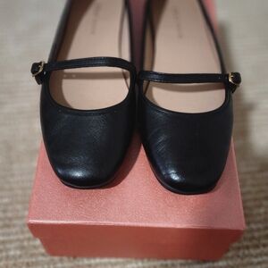 Cole Haan Black Mary Jane Flats